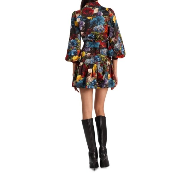 Alice and Olivia Lily Drop Waist Slim Dress - Picture 4 of 5